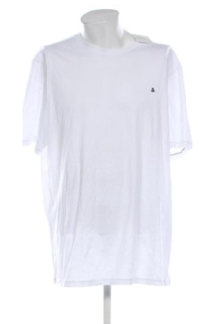 Pánske tričko  Jack & Jones, Veľkosť 4XL, Farba Biela, Cena  16,88 €