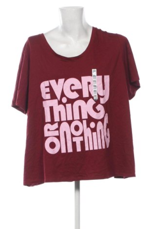 Pánske tričko  Kiabi, Veľkosť 4XL, Farba Červená, Cena  18,95 €