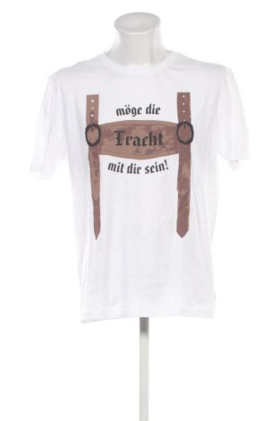 Мъжка тениска M.X.O, Размер L, Цвят Бял, Цена 16,36 €