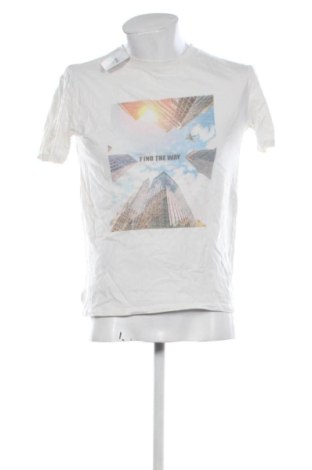 Férfi póló Sinsay, Méret S, Szín Fehér, Ár 4 042 Ft