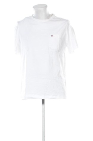 Tricou de bărbați Tommy Hilfiger, Mărime L, Culoare Alb, Preț 259,99 Lei
