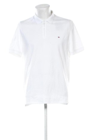 Męski T-shirt Tommy Hilfiger, Rozmiar XXL, Kolor Biały, Cena 445,99 zł