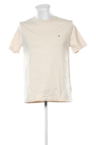 Tricou de bărbați Tommy Hilfiger, Mărime M, Culoare Bej, Preț 215,99 Lei