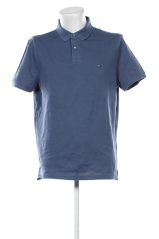 Męski T-shirt Tommy Hilfiger, Rozmiar XXL, Kolor Niebieski, Cena 212,99 zł