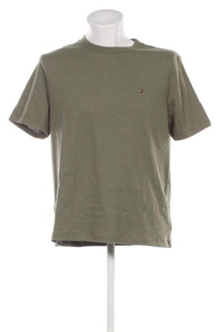 Męski T-shirt Tommy Hilfiger, Rozmiar L, Kolor Zielony, Cena 315,99 zł