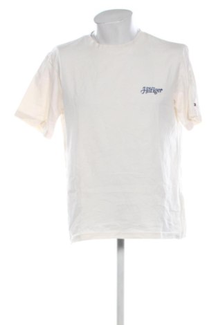 Tricou de bărbați Tommy Hilfiger, Mărime M, Culoare Ecru, Preț 317,99 Lei