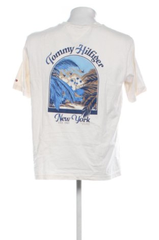 Tricou de bărbați Tommy Hilfiger, Mărime M, Culoare Ecru, Preț 317,99 Lei