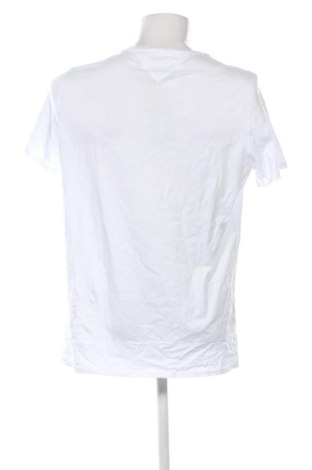 Męski T-shirt Tommy Jeans, Rozmiar XXL, Kolor Biały, Cena 137,99 zł