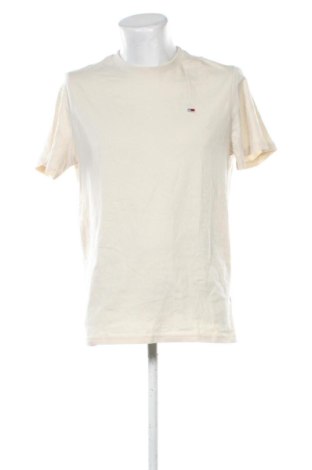 Мъжка тениска Tommy Jeans, Размер L, Цвят Бежов, Цена 30,67 €