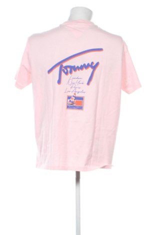 Herren T-Shirt Tommy Jeans, Größe M, Farbe Rosa, Preis € 50,99