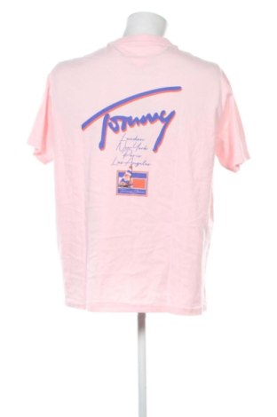 Tricou de bărbați Tommy Jeans, Mărime L, Culoare Roz, Preț 154,99 Lei