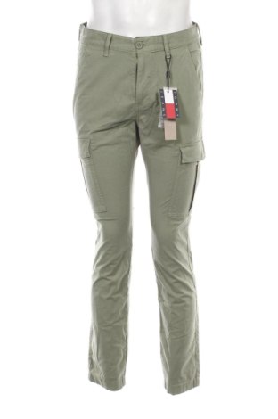 Pantaloni de bărbați Tommy Jeans, Mărime M, Culoare Verde, Preț 497,99 Lei