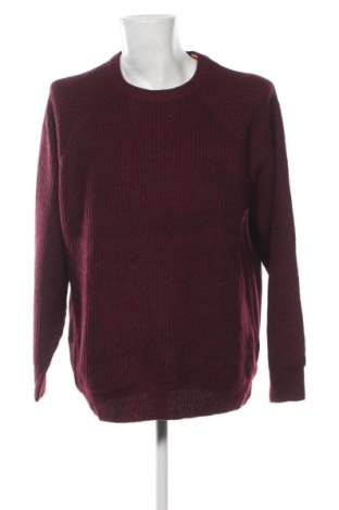 Ανδρικό πουλόβερ Elliott Mann, Μέγεθος XXL, Χρώμα Κόκκινο, Τιμή 37,99 €
