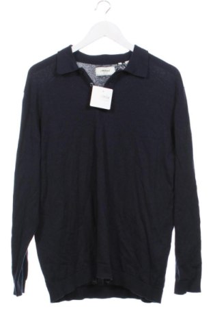 Męski sweter Produkt by Jack & Jones, Rozmiar M, Kolor Niebieski, Cena 110,99 zł