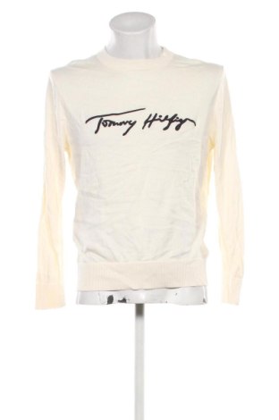 Ανδρικό πουλόβερ Tommy Hilfiger, Μέγεθος M, Χρώμα Εκρού, Τιμή 54,99 €