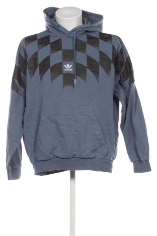 Herren Sweatshirt Adidas, Größe L, Farbe Blau, Preis 36,99 €