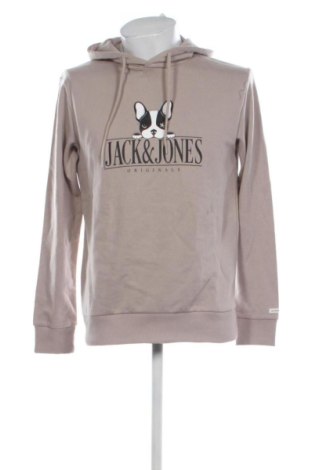 Herren Sweatshirt Jack & Jones, Größe S, Farbe Beige, Preis € 17,00