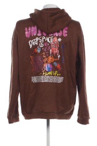 Ανδρικό φούτερ Romwe, Μέγεθος XL, Χρώμα Καφέ, Τιμή 13,99 €