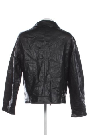 Ανδρικό δερμάτινο μπουφάν Reportage, Μέγεθος XL, Χρώμα Μαύρο, Τιμή 22,99 €
