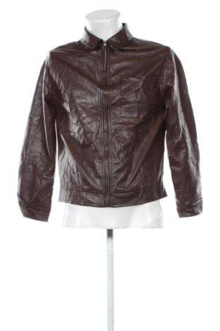 Pánská kožená bunda  SHEIN, Velikost S, Barva Hnědá, Cena  749,00 Kč