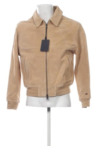 Herren Lederjacke Tommy Hilfiger, Größe S, Farbe Beige, Preis 574,99 €