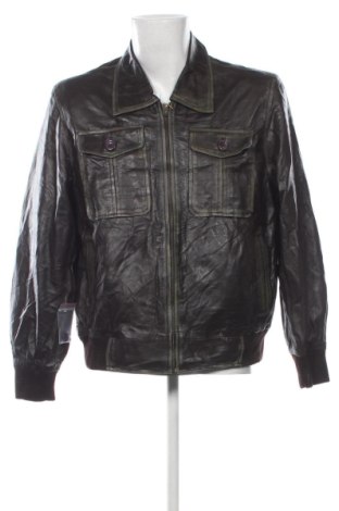 Ανδρικό δερμάτινο μπουφάν Unbranded, Μέγεθος XL, Χρώμα Πολύχρωμο, Τιμή 51,99 €