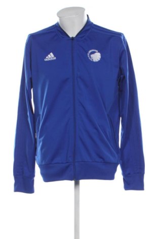 Bluză trening de bărbați Adidas, Mărime L, Culoare Albastru, Preț 130,33 Lei