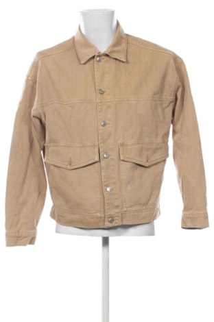 Ανδρικό μπουφάν Bershka, Μέγεθος S, Χρώμα  Μπέζ, Τιμή 10,99 €