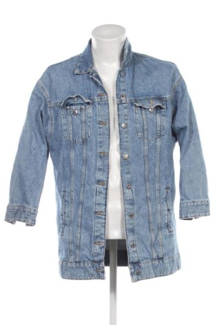 Geacă de bărbati Pull&Bear, Mărime M, Culoare Albastru, Preț 123,99 Lei