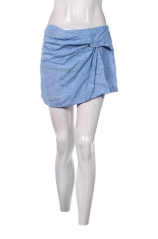 Fustă-pantalon Stradivarius, Mărime M, Culoare Albastru, Preț 51,00 Lei