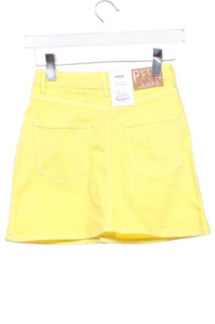 Пола Pepe Jeans, Размер XXS, Цвят Жълт, Цена 63,00 €
