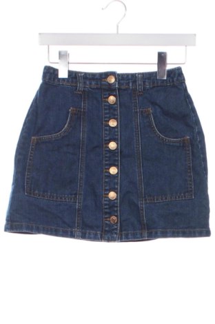 Φούστα Stradivarius, Μέγεθος XS, Χρώμα Μπλέ, Τιμή 14,74 €