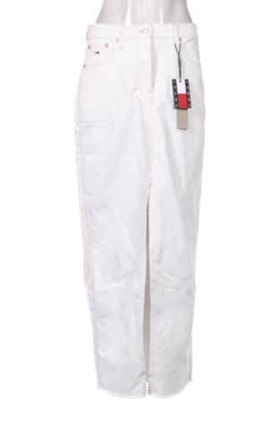 Rock Tommy Jeans, Größe M, Farbe Weiß, Preis 107,99 €