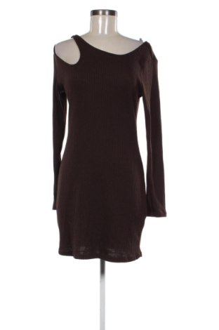 Šaty  DF, Velikost L, Barva Hnědá, Cena  435,00 Kč