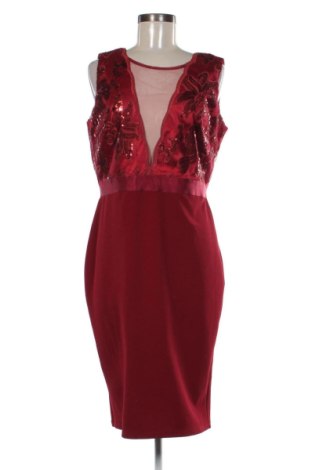 Φόρεμα Goddiva, Μέγεθος L, Χρώμα Κόκκινο, Τιμή 21,99 €