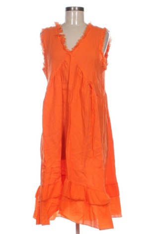 Šaty  Le Monde Du Lin, Velikost L, Barva Oranžová, Cena  2 849,00 Kč