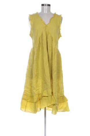 Kleid Le Monde Du Lin, Größe L, Farbe Gelb, Preis 127,99 €