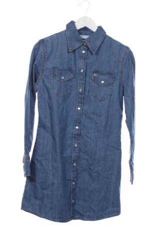 Sukienka Tommy Jeans, Rozmiar XS, Kolor Niebieski, Cena 452,99 zł, #135775069