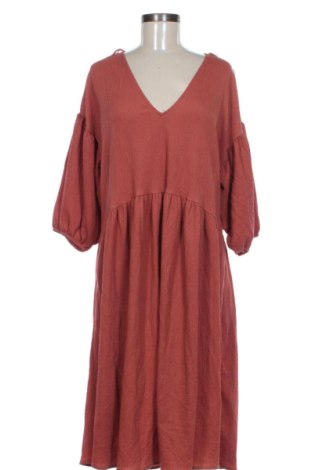 Kleid Zara, Größe L, Farbe Braun, Preis 22,99 €