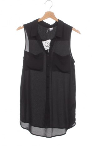 Damenbluse H&M Divided, Größe XS, Farbe Schwarz, Preis € 1,99