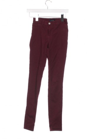 Dámské kalhoty  Pieces, Velikost XS, Barva Červená, Cena  49,00 Kč