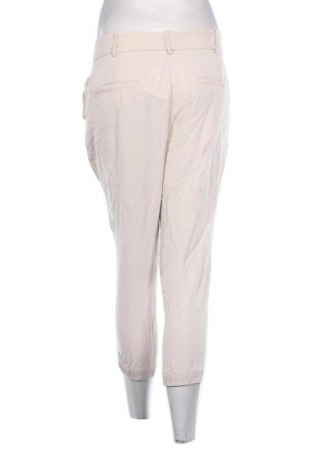 Damskie spodnie Zara, Rozmiar L, Kolor ecru, Cena 85,99 zł