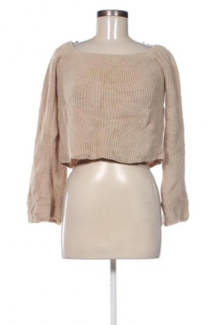 Dámský svetr Unbranded, Velikost S, Barva Béžová, Cena  99,00 Kč
