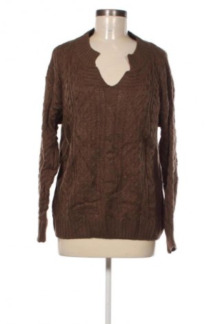 Γυναικείο πουλόβερ Unbranded, Μέγεθος L, Χρώμα Καφέ, Τιμή 1,99 €