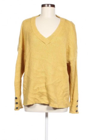 Γυναικείο πουλόβερ Unbranded, Μέγεθος XXL, Χρώμα Κίτρινο, Τιμή 8,99 €