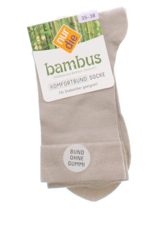 Κάλτσες Nur Die, Μέγεθος S, Χρώμα  Μπέζ, Τιμή 7,99 €