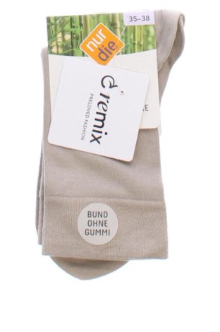 Чорапи Nur Die, Размер S, Цвят Бежов, Цена 6,64 €