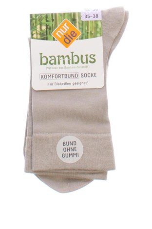 Чорапи Nur Die, Размер S, Цвят Бежов, Цена 6,64 €