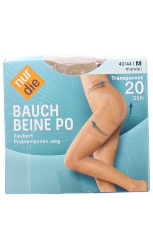 Rajstopy Nur Die, Rozmiar M, Kolor Beżowy, Cena 56,99 zł