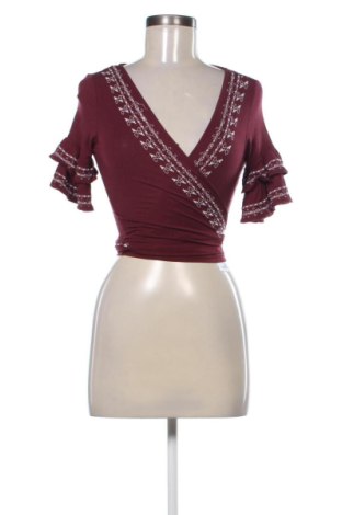 Γυναικεία μπλούζα American Eagle, Μέγεθος XXS, Χρώμα Κόκκινο, Τιμή 17,46 €